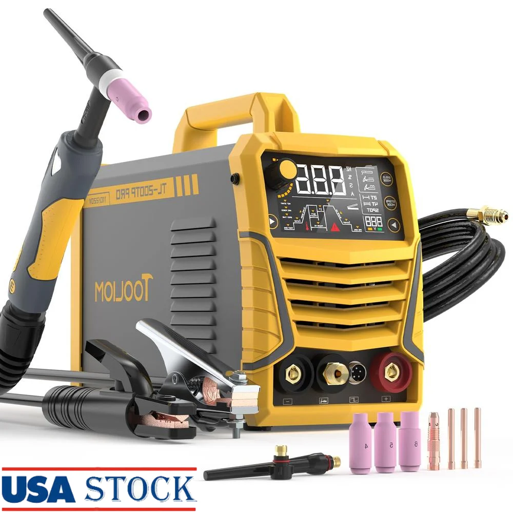 Saldatrice TIG multifunzionale con spot TIG e stick 110 e 220 V Doppia tensione certificata da ETL