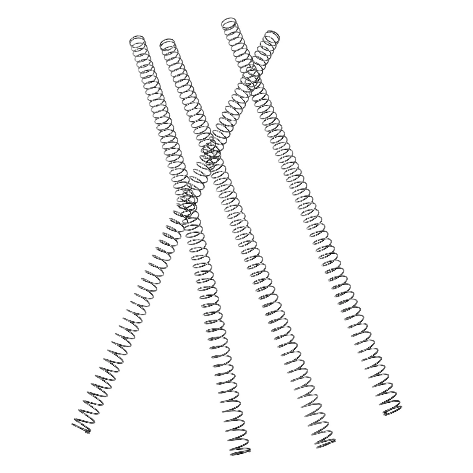 4Pcs Compression Springs Mechanical Return Coil Springs 1Mm Wire Dia 14Mm Od 300Mm Heavy Duty Strong Pressure Spring for Home