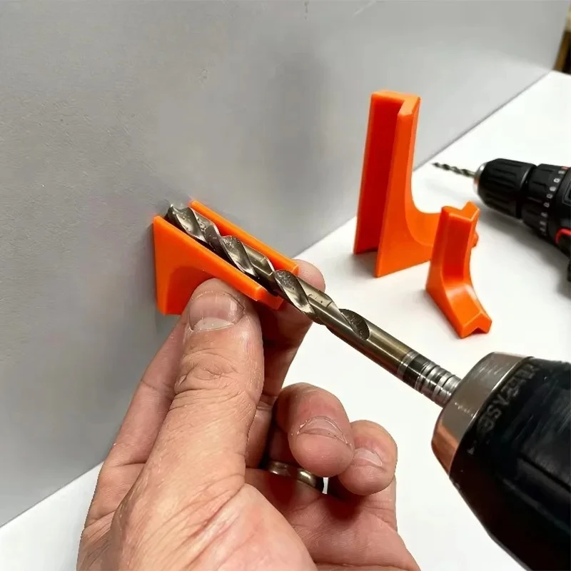 3‑Pack Hole Drilling Guide Rails, V‑Groove Fit Design Square Positioning Tool, More Durable Than Round Rails