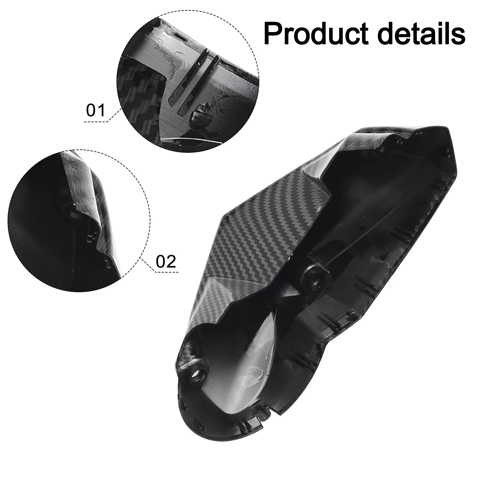 Carbon Fiber Instrument Panel Fairing with High Universality Fitment on For YTR FZ1N FZ1 2006 2009 and FZ6 2007 2010