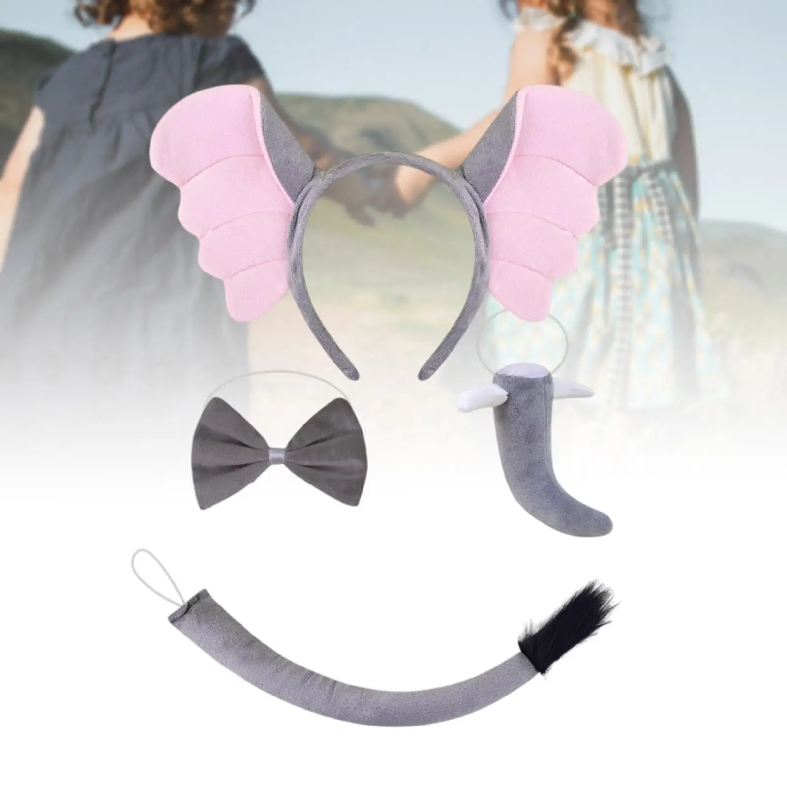 Elephant Costume Set Children Cute Animal Costume for Carnival Party Cosplay