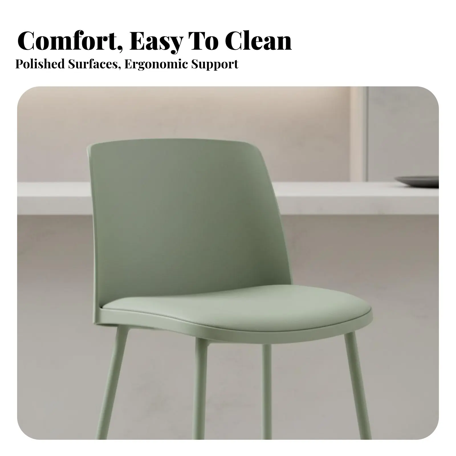 

Барный стул с формованной сидушкой, современный дизайн, высокий стул, минималистичный дизайн, со встроенной подставкой для ног, для дома, кухонного острова, кафе