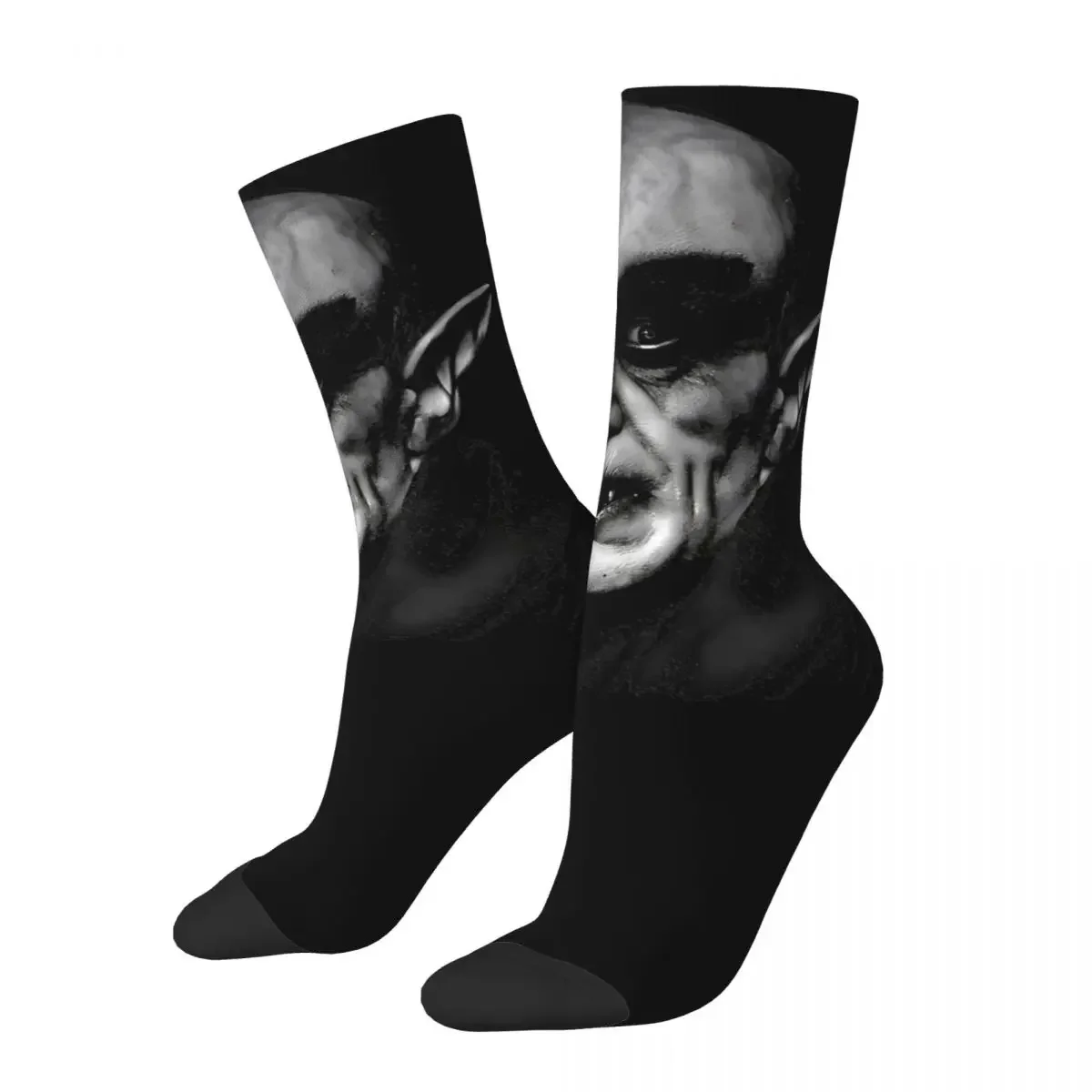 Nosferatu The Vampire Nosferatu Horror Movie Merch Men Women Socks Cozy Skateboard Crew Socks Cute Birthday Gifts Idea