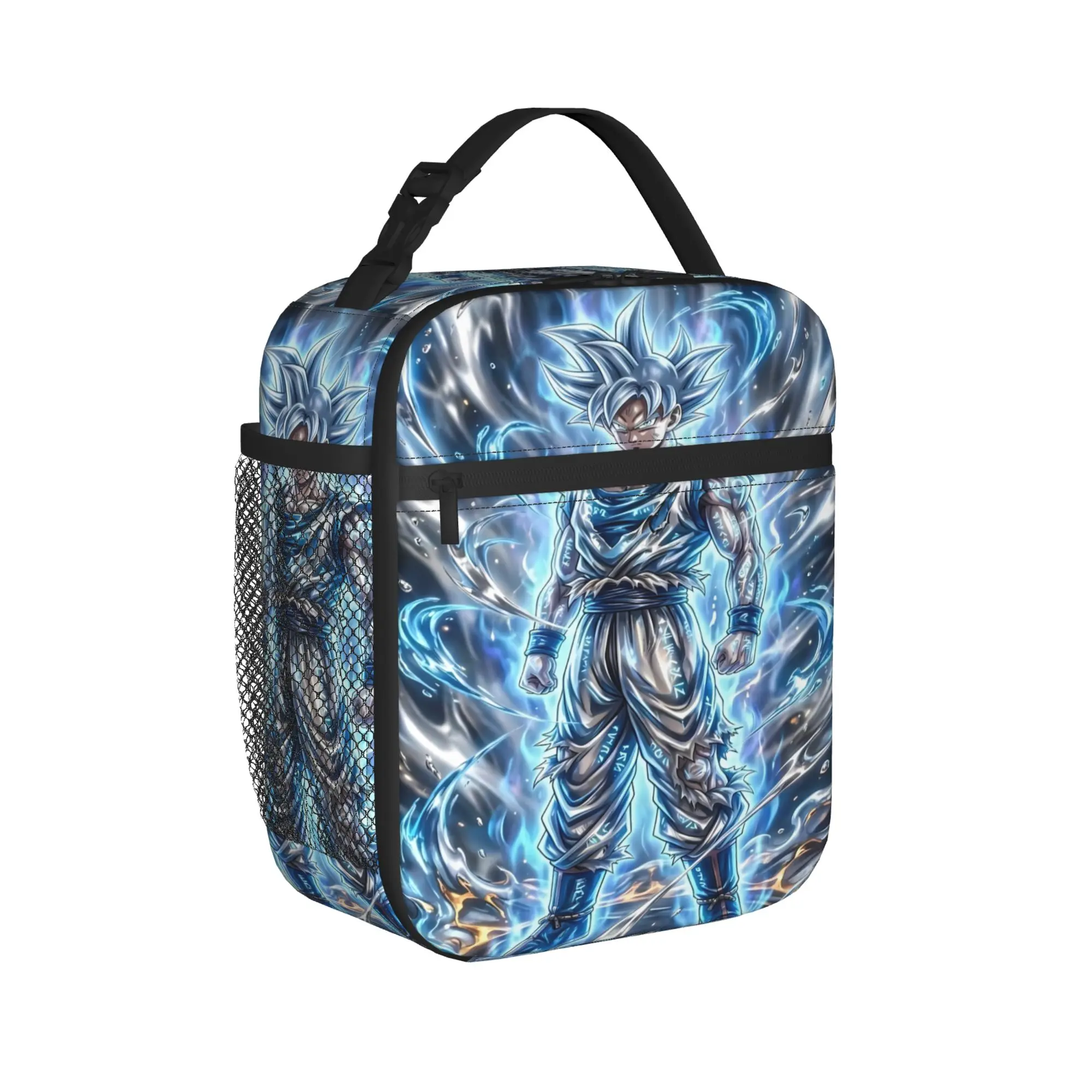 Dragons Ball Anime Song Goku Lunch Bag Travel Portable Insulated Lunch Box For Girls  Oxford Custom Cooler Bag Back To School