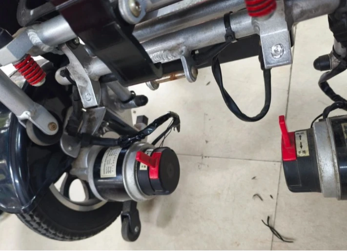 

DCC56 Wheelchair Spare Brake Part 24V Electromagnetic Lock With Hand Pull Lever For Electric Mobility Scooter Refit