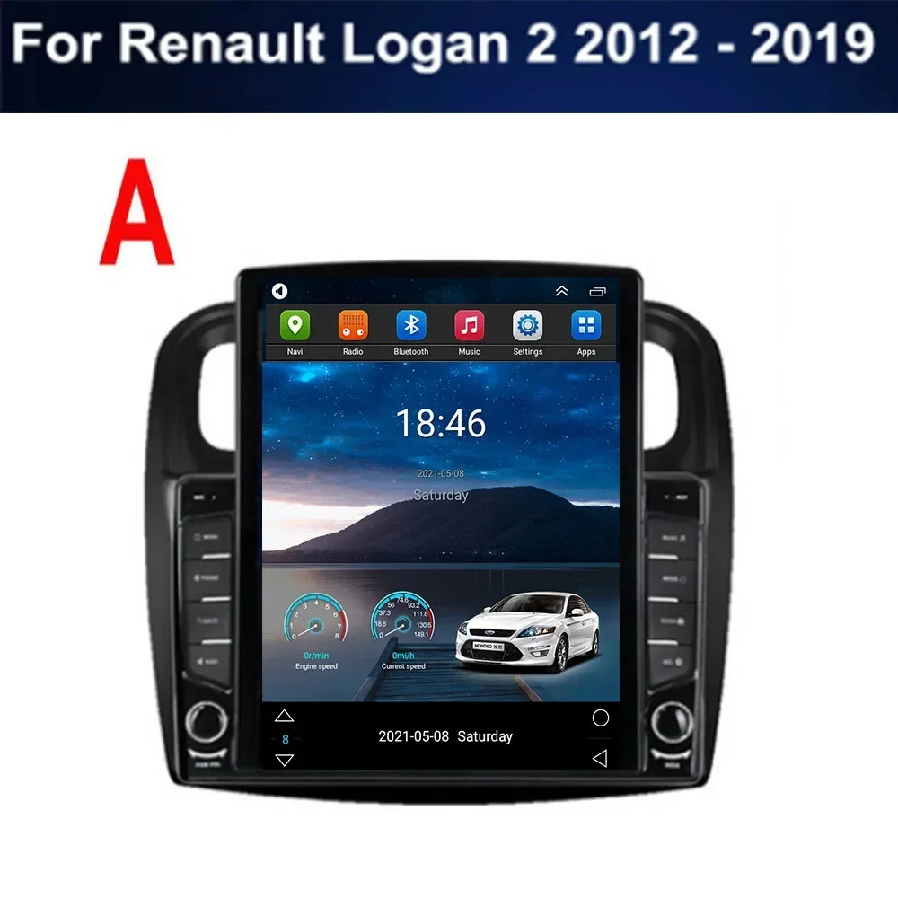 For Renault Logan 2 2012-2030 Sandero 2 Duster 2014-2030 Android Auto Car radio multimedia player 9.7