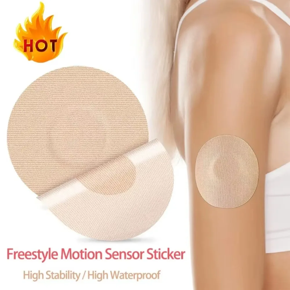 10/20pcs Freestyle Sensor Adhesive Patches Sports Libre Sensor Stickers Waterproof Breathable Monitor Sticker Outdoor Climbing