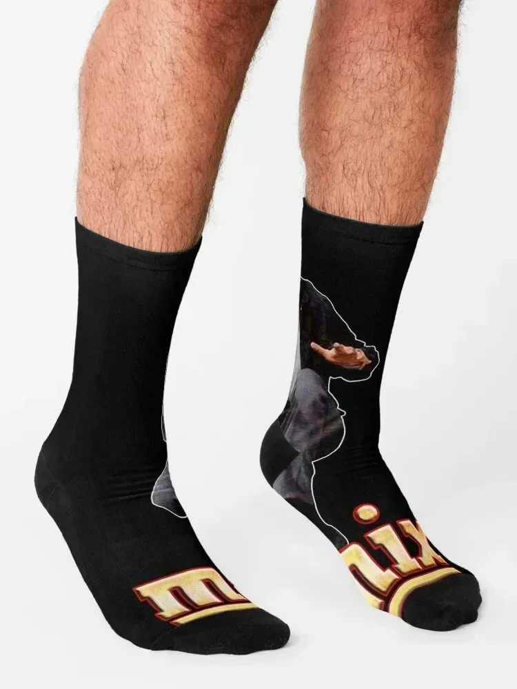 Mannix Retro Vintage 60s 70s Tribute Socks floral gift Stockings man sheer Girl'S Socks Men's