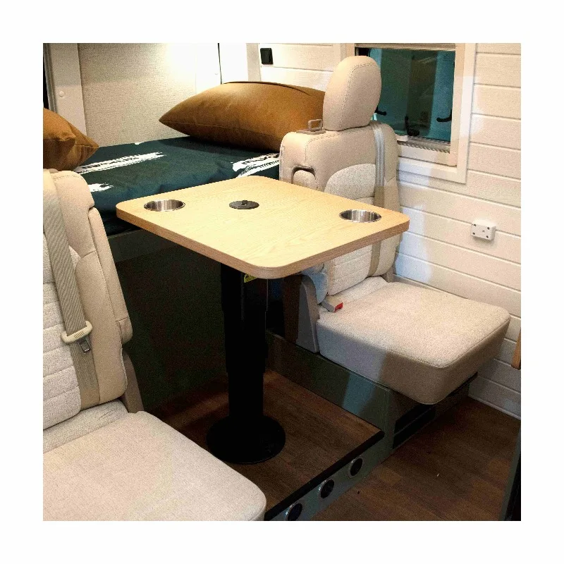 Top-rated RV Caravan Aluminum Adjustable Lifting Table Leg With Rotating Swivel for Marine Boat Yacht