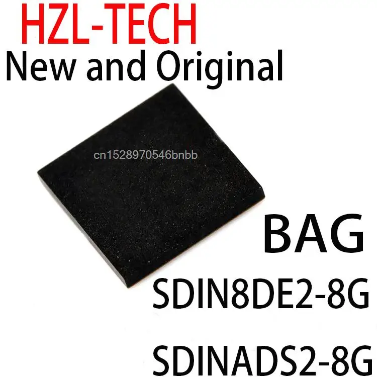 1PCS New and Originaltest BGA SDIN8DR1-8G SDIN8DE1-8G SDIN8DE2-8G SDINADS2-8G SDIN9DS2-8G SDINADB4-8G SDIN7DP2-8G SDIN5D1-8G