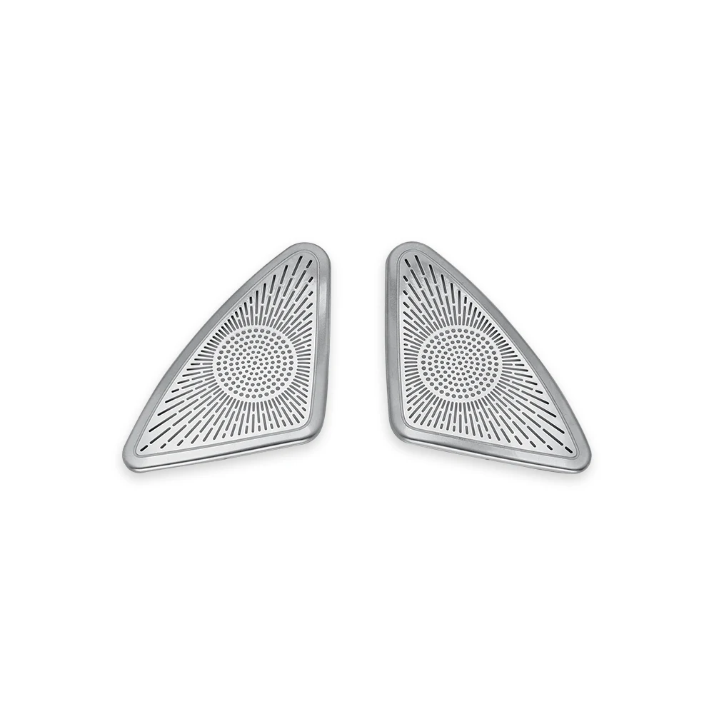 

Stainless Steel A-Pillar Tweeter Speaker Cover Trim Fit Kia K3 Forte 2019-2024 Interior Decor Parts