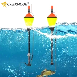 Frühling automatische Fischerei Float Biss Alarm Alarm tragbare lange Angeln Karpfen Angeln Bobber Set Tackle Tools Ausrüstung für Fisch t4