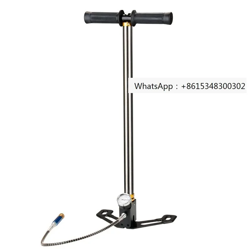 

High pressure pump 30mpa 40mpa manual inflation pump 4500psi stainless steel