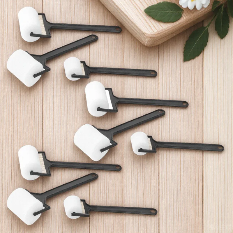 

3Sets Painting Sponge Brush Creative DIY Art Drawing Tool Paint Roller Brush Painting Tool Drawing Sponge