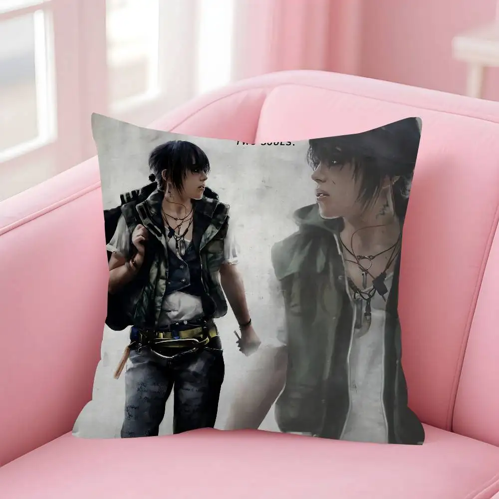 Popular Interactive Games Beyond Double-sided Printed pillow cover Short plush Suitable living rooms sofas throw cushion cover