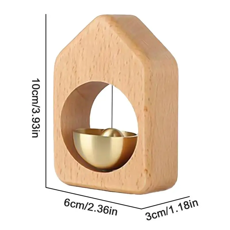 Dopamina Vento Chime Pingente, Estilo Japonês Campainha, Lojistas Bell, Fácil Instalação, Porta Abertura Lembrete Entrada