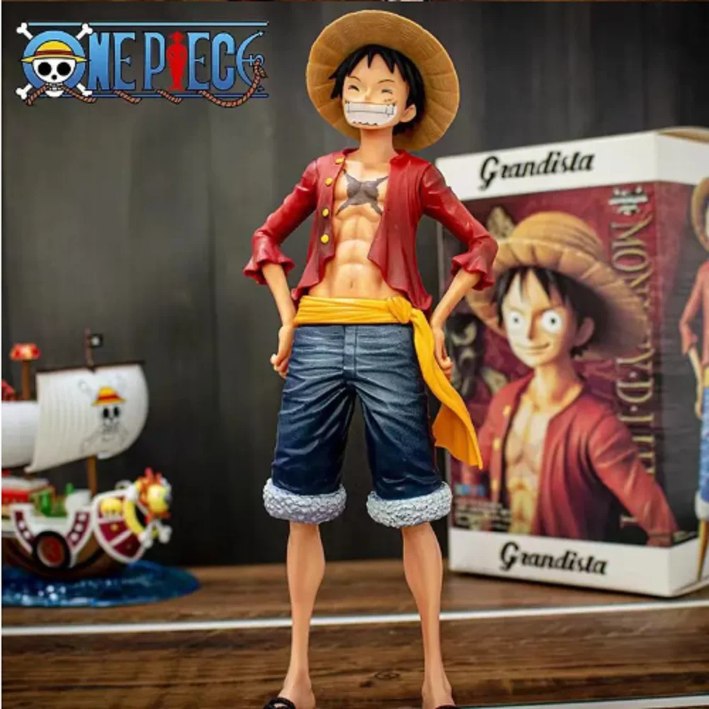 Nueva figura de acción de Luffy del anime One Piece, modelo de PVC, estatua coleccionable, muñeco de juguete para regalo de cumpleaños