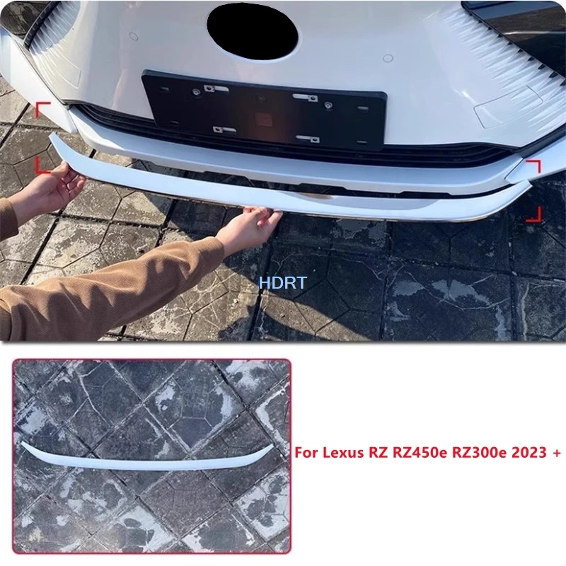 

Car Style Front Bumper Rear Corner Door Side Skirt Edge Body Trim For Lexus RZ RZ450e RZ300e 2023 + Accessories Exterior Sticker