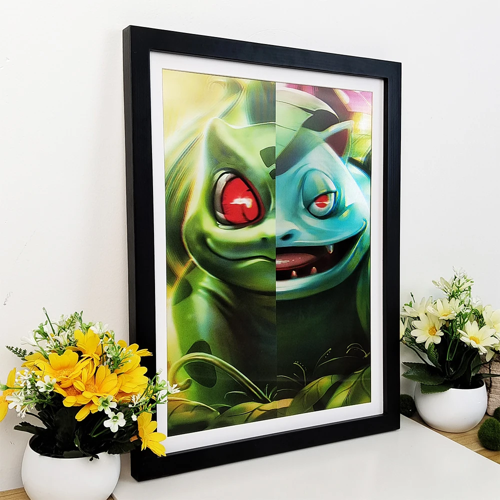Poster Lenticular 3D Anime Pok - 3D Printing Card ulasan dan harga