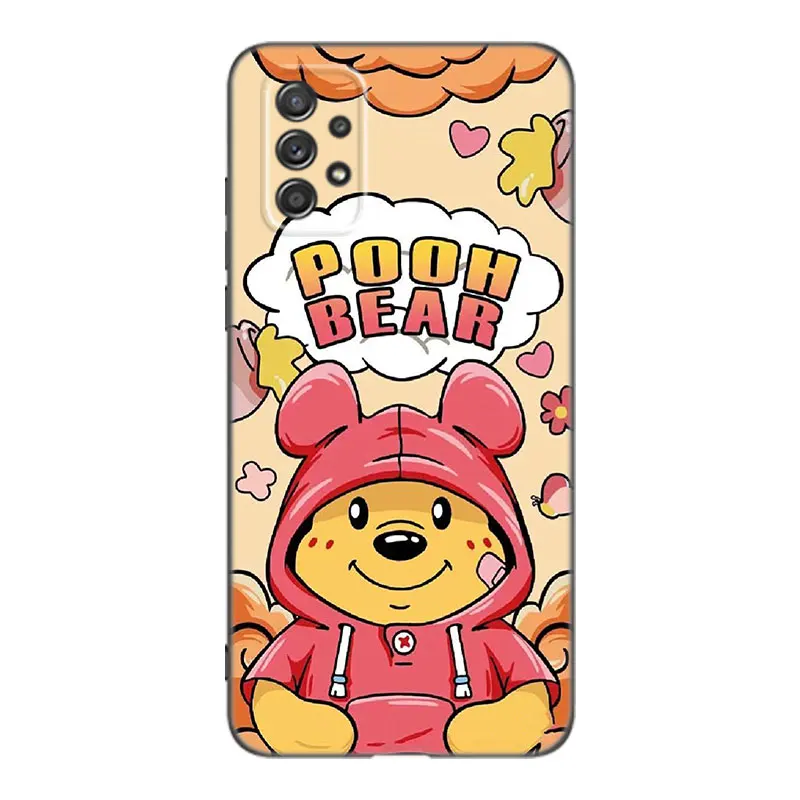 Honey The Pooh Bear Phone Case For Samsung A13 A22 A24 A32 A23 A25 A34 A35 A52S A53 A54 A55 A73 A12 A14 A15 A31 A33 A50 A51 A72