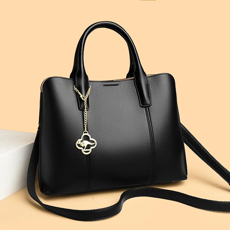 

Натуральные роскошные сумки, женские сумки, дизайнерские кожаные сумки высокого качества, большие сумки через плечо для женщин, 2025 г., сумка через плечо Sac A Main