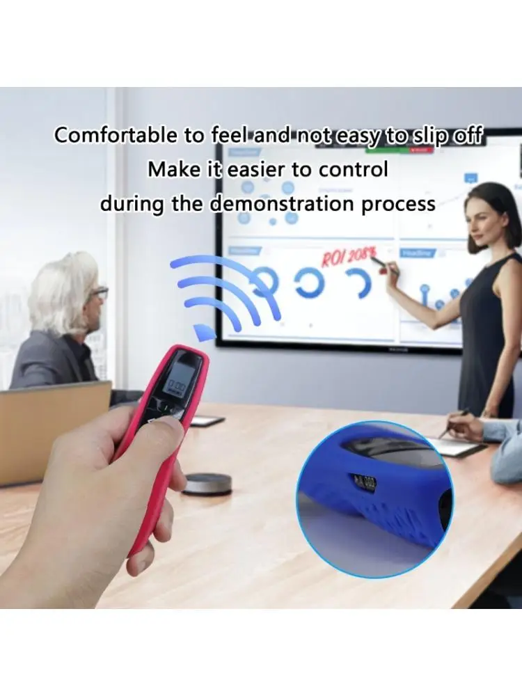 652F Soft Silicone Cover for Presenter R800 Presentation Clickers AntiSlip Texture Dirt Resistant