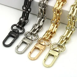 Accessories Chain For Bags Replacement DIY Purse Chain Shoulder Belt Bag Strap 100cm 110cm 120cm Handbag Handle Metal Chains