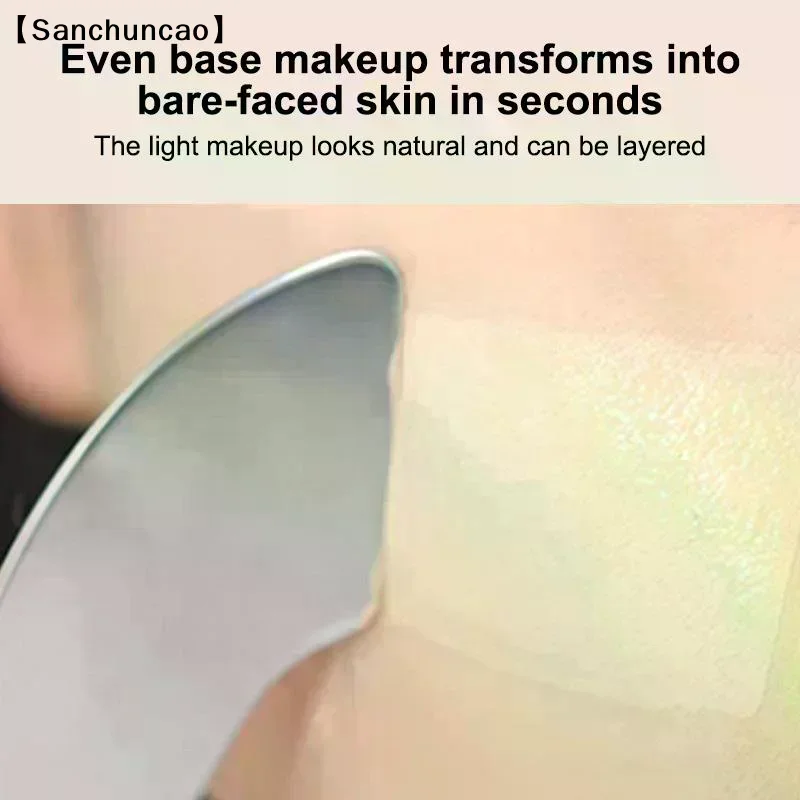 

Скребок Гуаша из нержавеющей стали с чехлом из искусственной кожи, металлическая лопатка-массажер для лица, инструменты для ухода за кожей лица, доска Гуаша