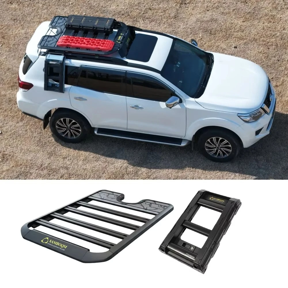 

Roof Rack Side Ladder High Quality Aluminum Made for Terra Y62 Roof Platform Expansion Accessories
