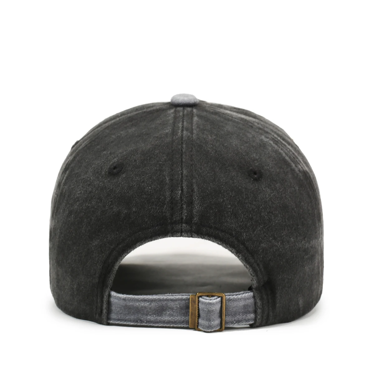 Washed Color - Block Unstructured Cap, 3D Maple Leaf Patch, Outdoor Casual Hat for Spring/Summer/Autumn
