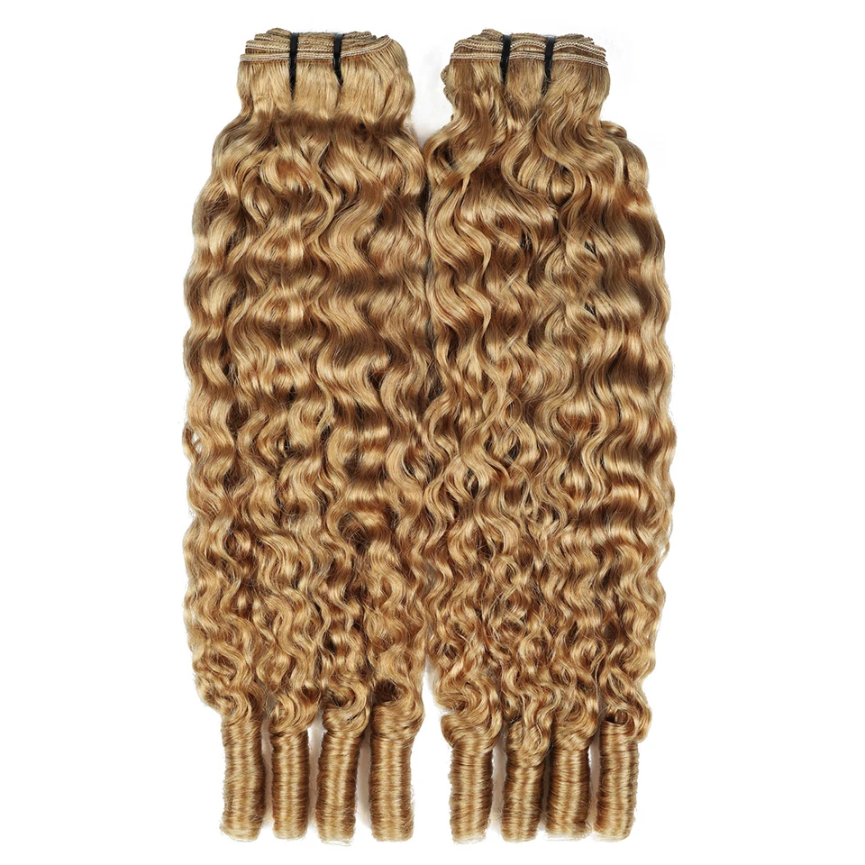 Phashion Birmano Rizado 1/3 Paquetes # 27 extensiones de tejido de cabello virgen crudo ondulado de color, cabello humano 100% rizado hinchable para mujeres, ofertas