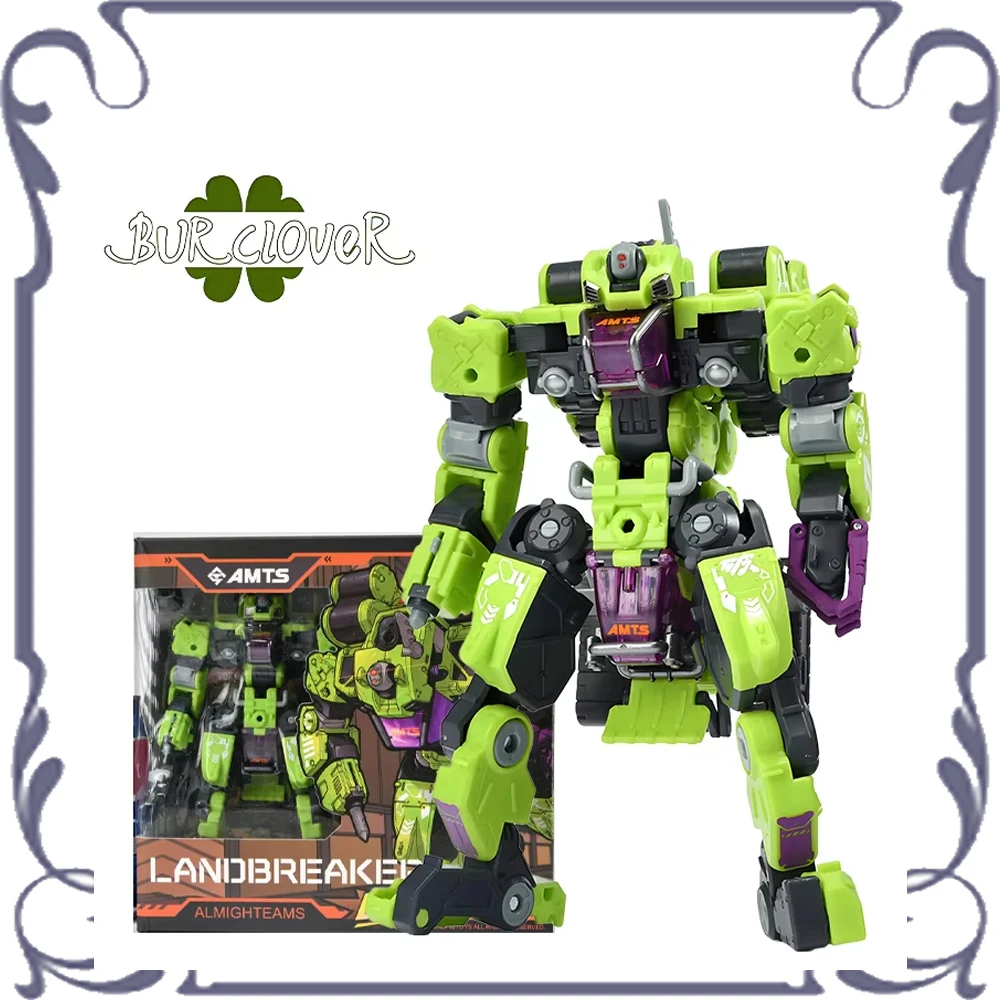 52TOYS оригинальная серия MEGABOX MB-12DE LANDBREAKER ELITE игрушки-трансформеры в сборе, коллекционные предметы и декоративные предметы