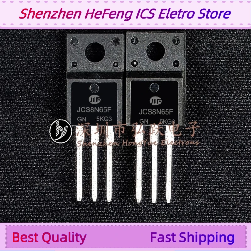 10PCS -20PCS JCS8N65F  TO-220F  Quick Delivery  Quality