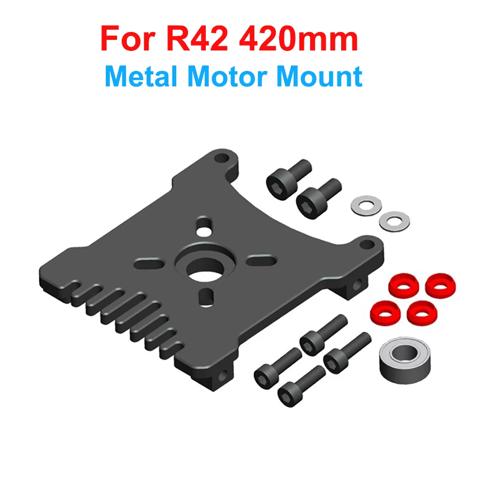 ALZRC - R42 FBL KIT RC Helicopter DIY R42 Helicopter Replacement Parts R42 Battery Mount Quick Release R42 Metal Motor Mount