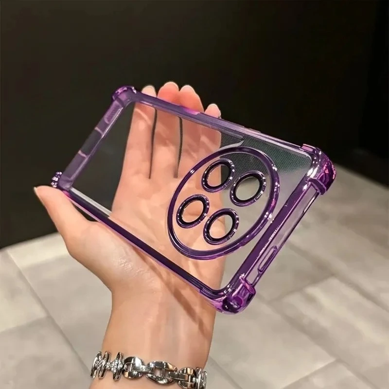 ل Honor Magic 7 Lite 5G 6 Pro 5 4 3 X9c X9b X9a X7b X9 تصفيح غطاء من السيليكون Magic7 Magic6 7lite أربعة زوايا غطاء مضاد للصدمات