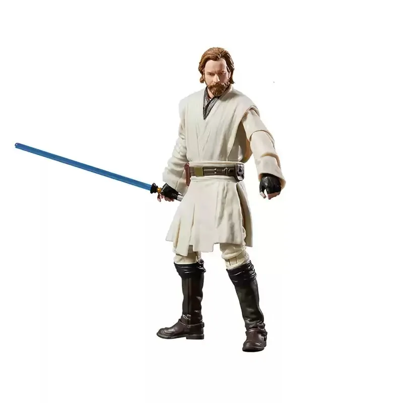 Genuine Hasbro Star Wars Black Series Obi-Wan Kenobi Jedi Legend 6 Inch Action Figure With Lightsaber Accessory Toy In Stock view 5