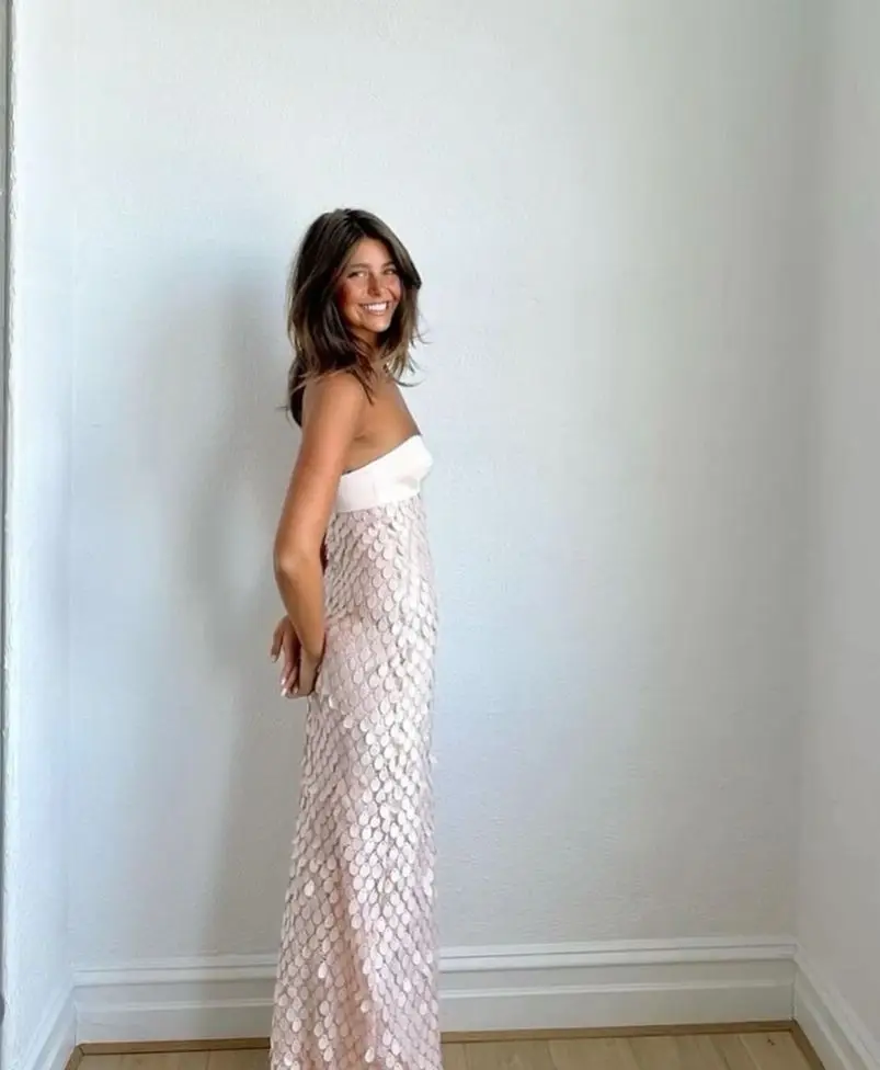white midi summer dress Boho Eyelet Lace Midi Dress | Sleeveless V Neck Summer Dress Women's Boho Fashion in White | L
