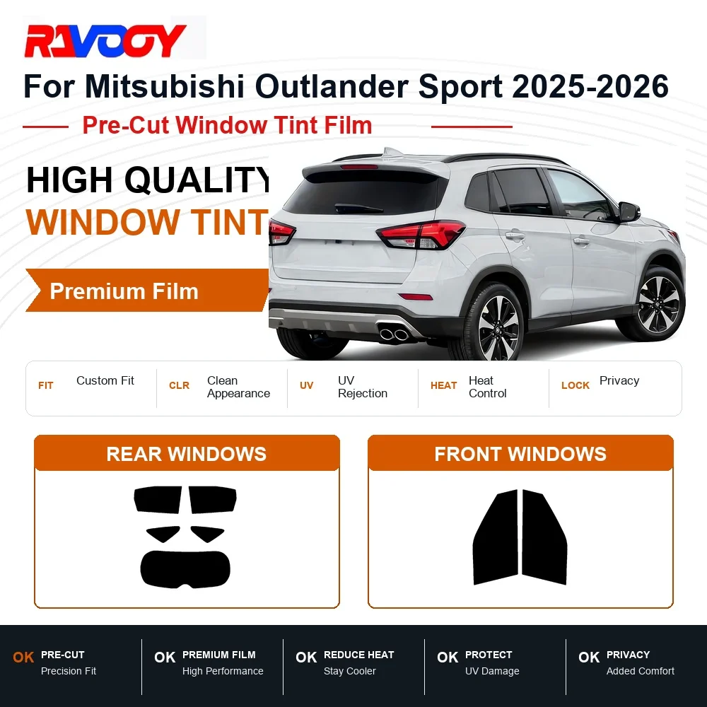 premium-pre-cut-window-tint-for-mitsubishi-outlander-sport-2025-2026-front-rear-windows-uv-heat-rejection-privacy-film