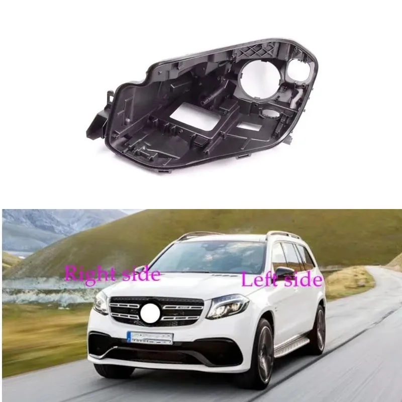 

Headlight Base for Mercedes Benz GLS 2015 2016 2017 2018 2019 Headlamp House Car Rear Base Front Auto Headlight Back House