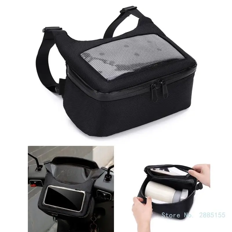 

Electric Bike Handlebar Front Bag Waterproof Motorcycle Headbag Motorcross Phone Navigation Bag Package