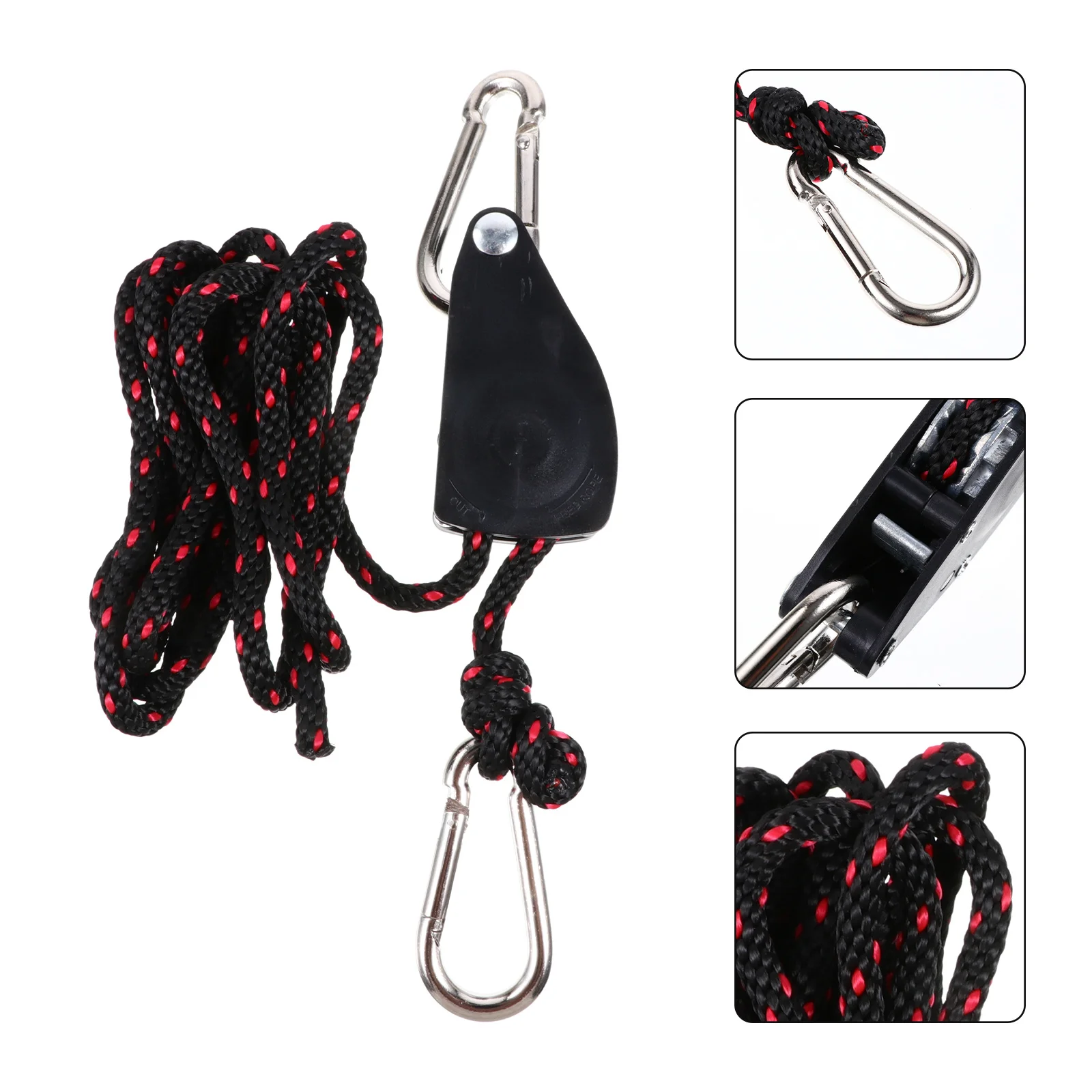 

2pcs Plant Light Hanging Rope Heavy Duty Lifting Lanyard For Grow Light Rust Resistant Suspension Kit Indoor Garden Tool