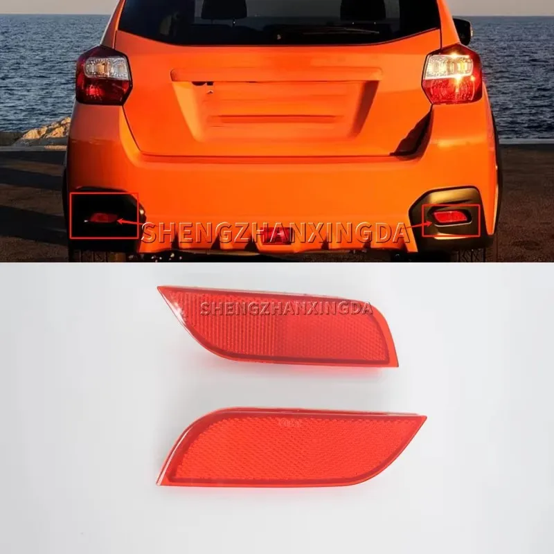 SZXD For Subaru Impreza, XV, WRX, LEVORG Reflective Rear Bumper Lights, Brake Lights, Reflector Cover Shell