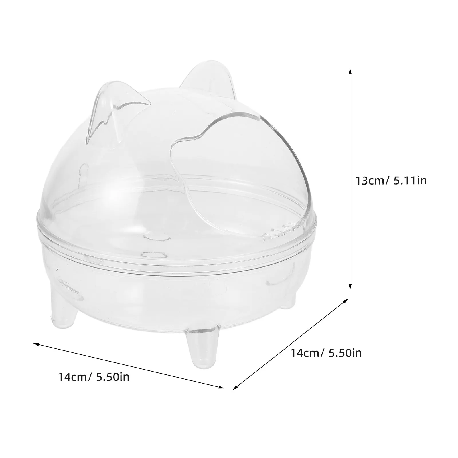 Small Desk Trash Can Stylish Cartoon Bear Shaped Plastic Desktop Garbage Container for Home Office Hotel Coffee Table Dressing