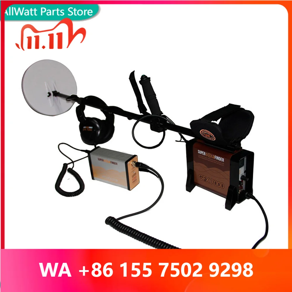 GFX 7000 Gold Treasure Detector Gold, Siler and Copper Mining Hunter Detector GFX-7000 Remote Underground Metal Detector