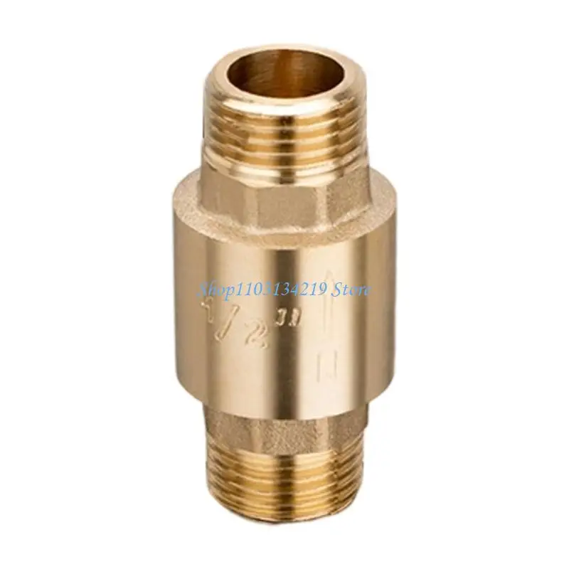 N5KC Brass Anti Backflow Valves 6 Inch Threaded Connection for Plumbing Applications