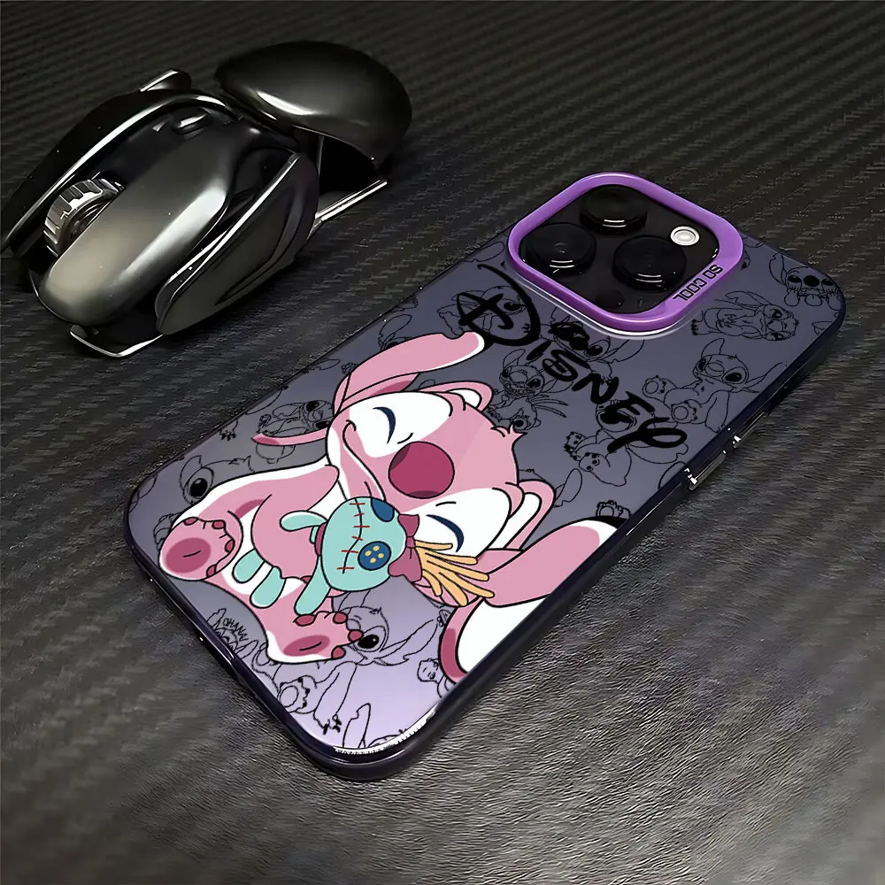 Cute Cartoon Cool Stitch Phone Case For Tecno Spark Go 30C 20 10 7 Pova 6 Camon 20 15 itel P36 A48 Pro 4G 5G Matte Back Cover