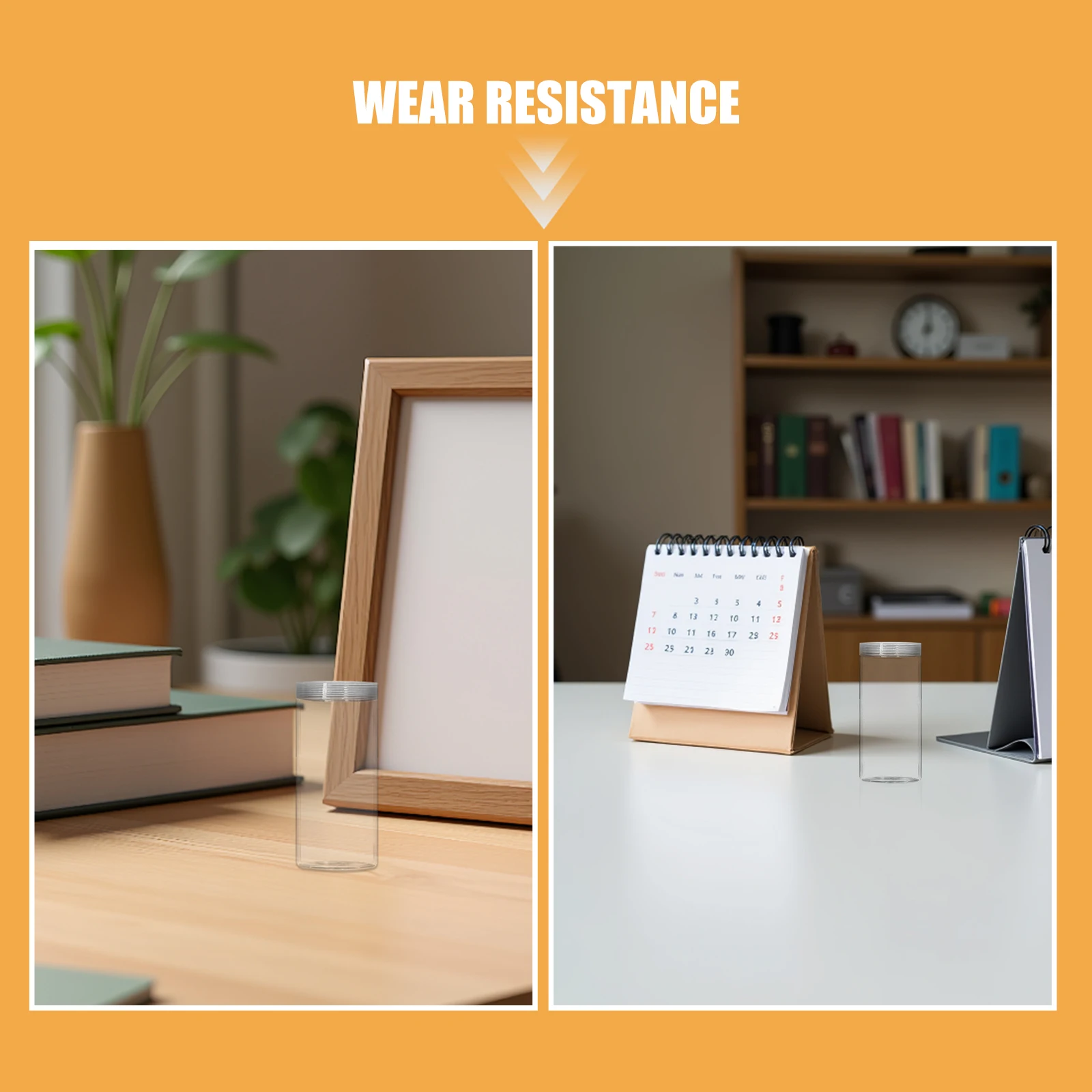 10Pcs Plastic Coin Storage Tubes Secure Fit for All Coins Easy Access Display Container Collecting Essential Coin Tubes