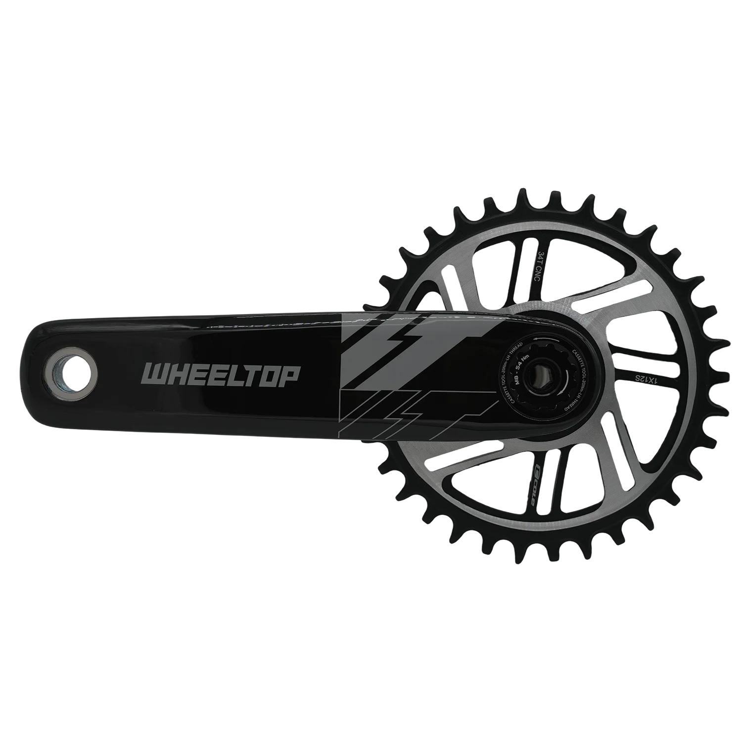

Performance Carbon Fiber Crankset For Mountain Bikes 162.5mm 165mm 167.5mm 170mm 172.5mm 175mm