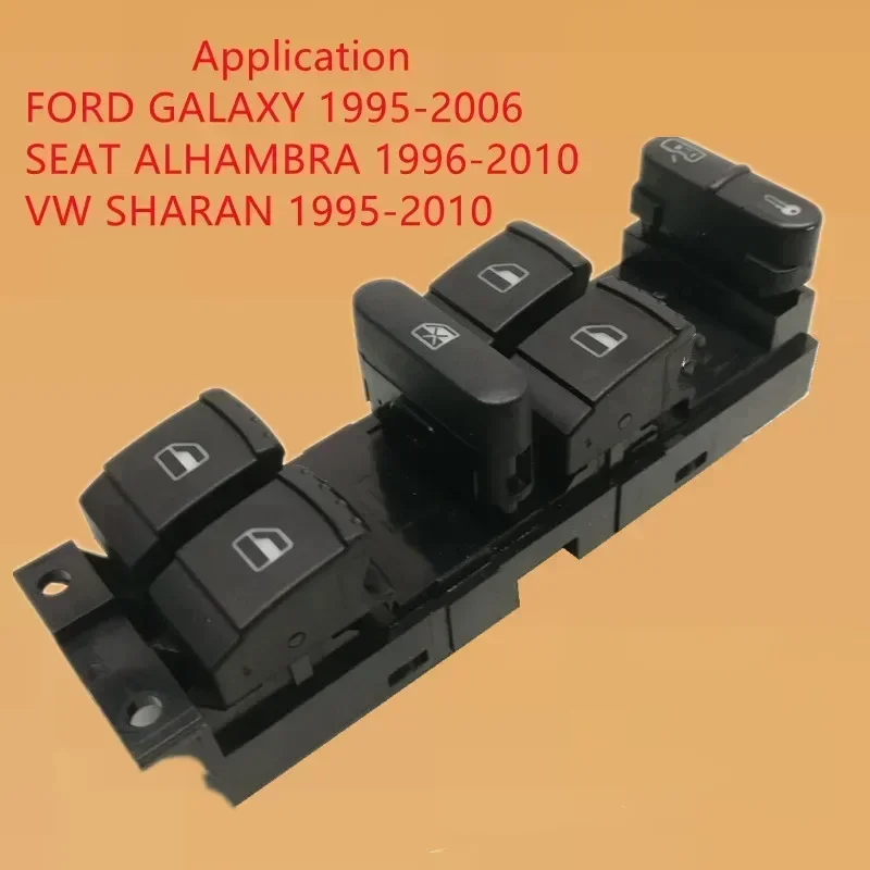 Window Control Lifter Switch Regulator Button for VW Sharan Ford Galaxy Seat Alhambra 7M6959857