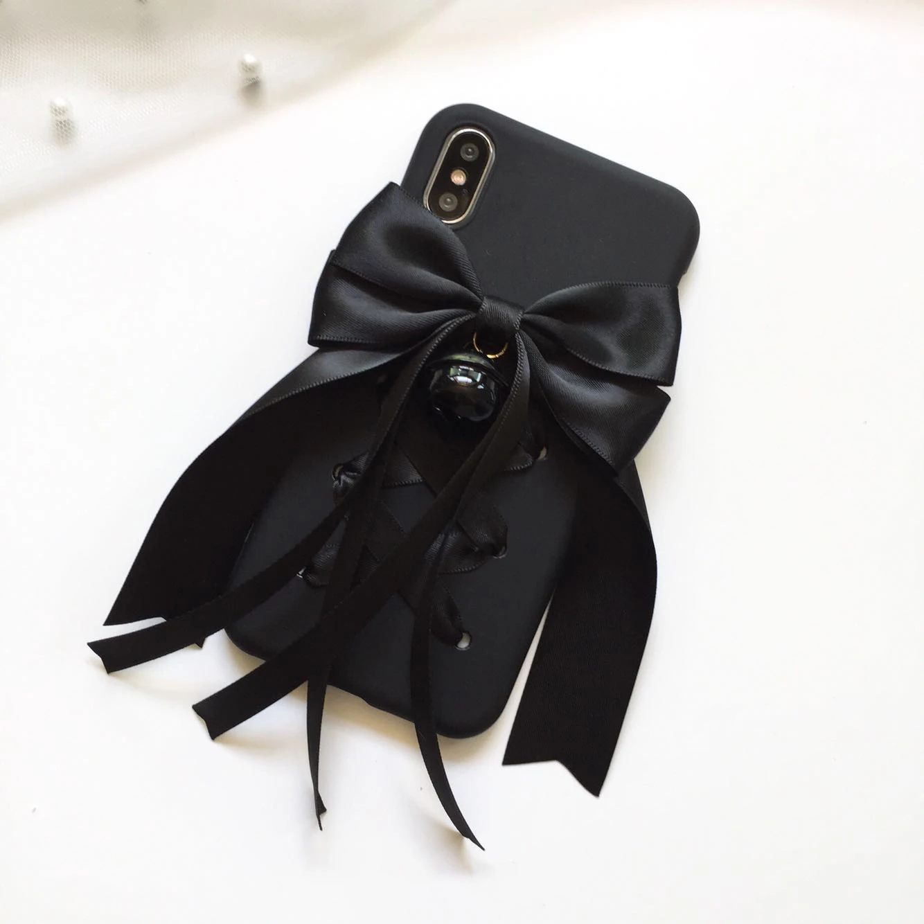 Punk Gothic Black Case For Iphone 11 12 13 14 15 16 Pro Max Plus Mini 11 Pro XS Punk XR X 8 7 6 6S Plus Protection Cover